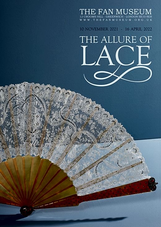 The Allure of Lace exhibition poster